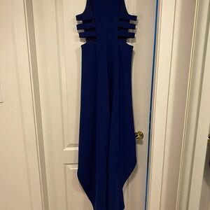 Beautiful BCBG high-low dress with open sides
